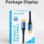 Vention Cable DisplayPort 1.4 8K HCELH 2m Azul